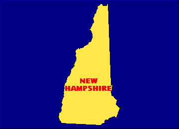 Digital Yellow Pages New Hampshire map