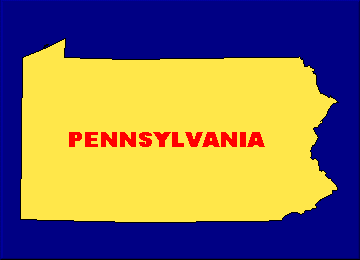 Digital Yellow Pages Pennsylvania map