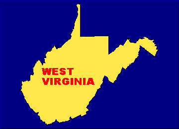Digital Yellow Pages West Virginia map