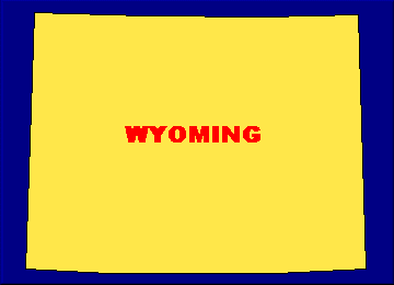 Digital Yellow Pages Wyoming map
