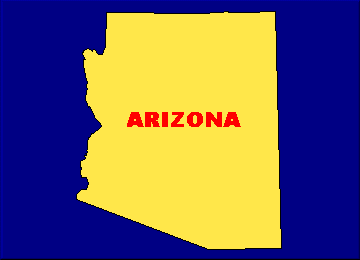 Digital Yellow Pages Arizona map