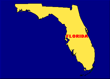 Digital Yellow Pages Florida map
