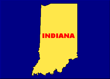 Digital Yellow Pages Indiana map