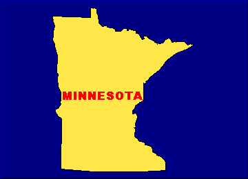 Digital Yellow Pages Minnesota map