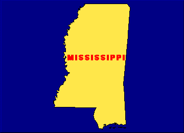 Digital Yellow Pages Mississippi map