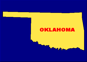 Digital Yellow Pages Oklahoma map