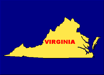 Digital Yellow Pages Virginia map